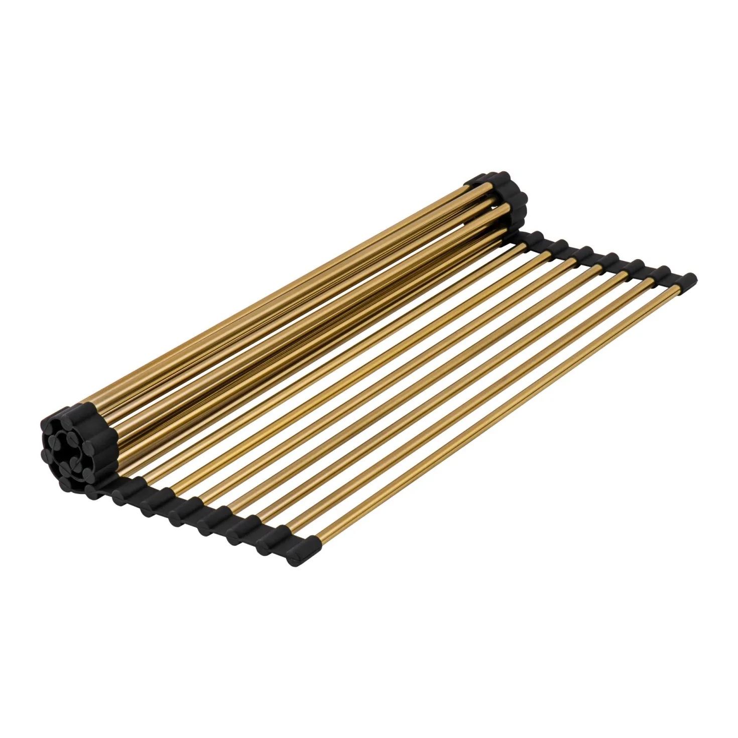 Ruvati 30" Matte Gold Workstation Apron Front Stainless Steel Kitchen Sink