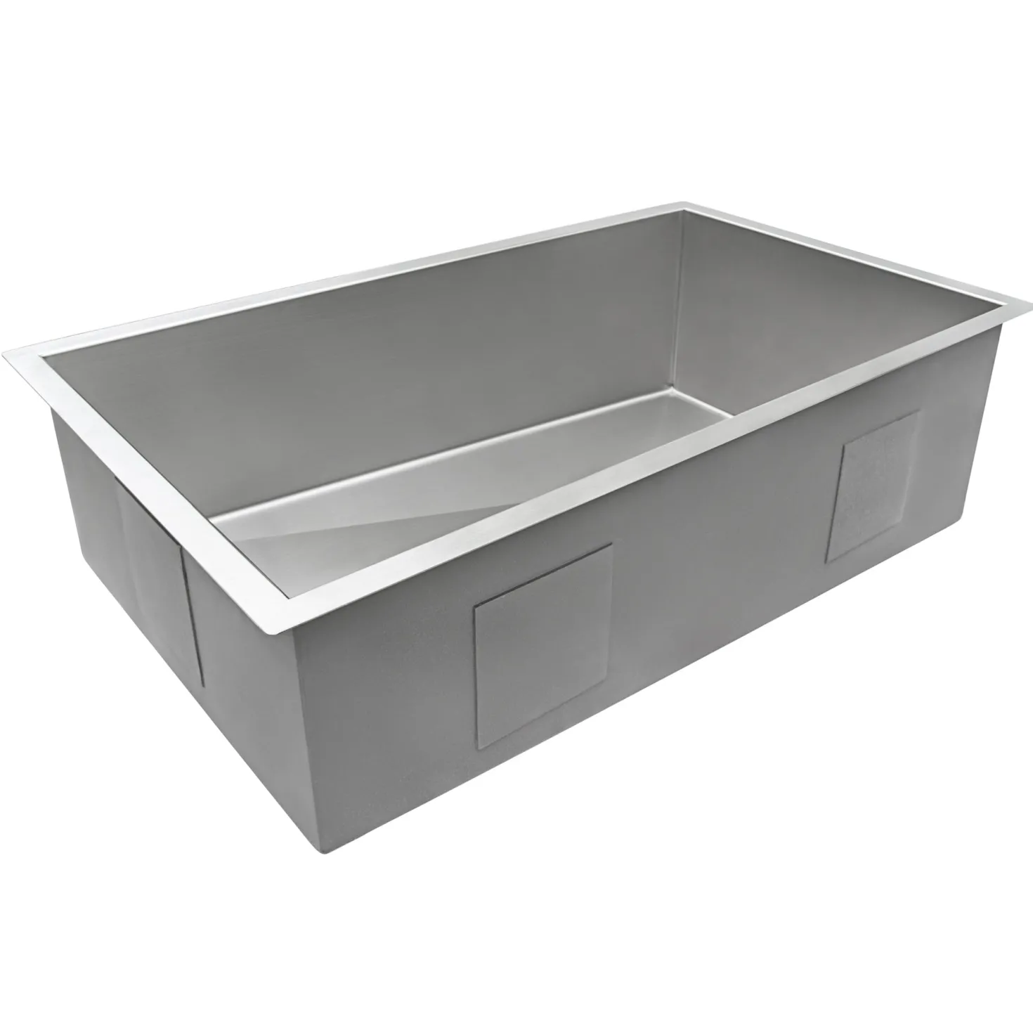 Ruvati 30" Offset Drain Undermount Single Bowl 16 Gauge Kitchen Sink