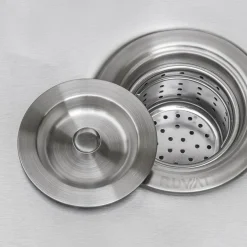 Ruvati RVA1025 Kitchen Sink Basket Strainer in Stainless Steel