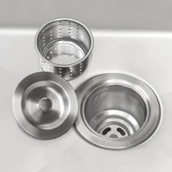 Ruvati RVA1025 Kitchen Sink Basket Strainer in Stainless Steel