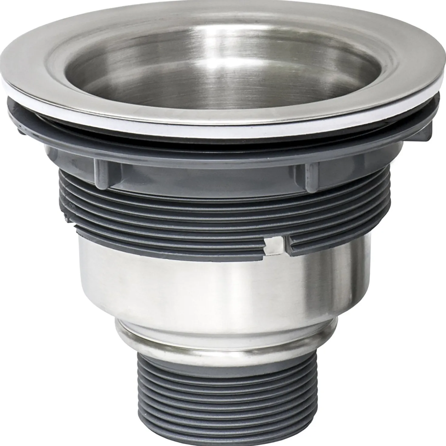 Ruvati RVA1025 Kitchen Sink Basket Strainer in Stainless Steel