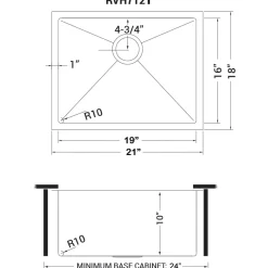 Ruvati RVH7121 21