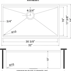 Ruvati RVH8301 32
