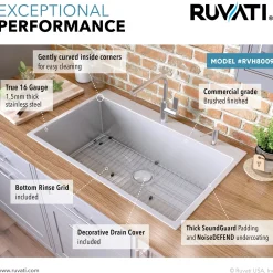 Ruvati RVH8009 30 x 22