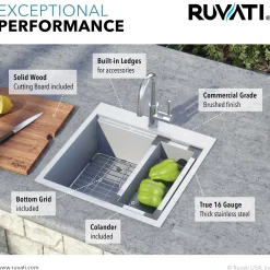 Ruvati RVH8221 21 x 20