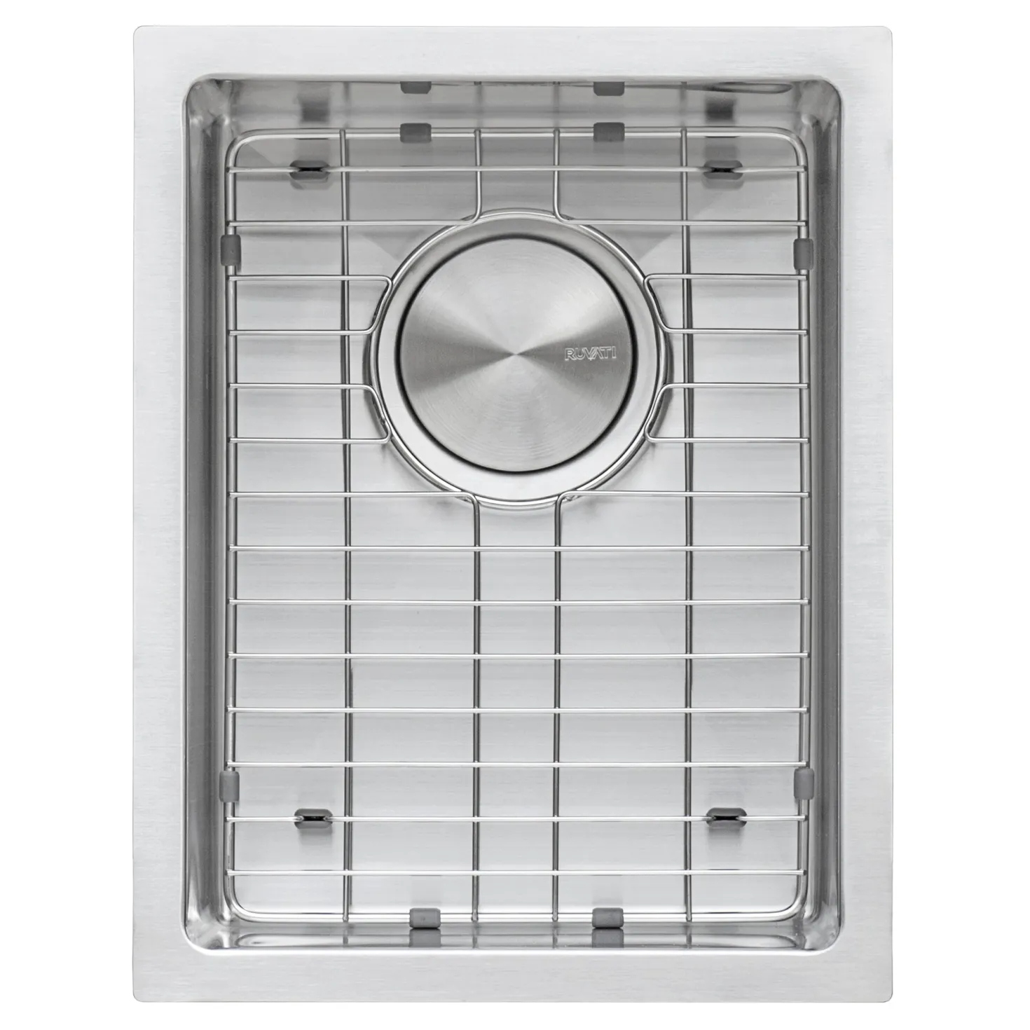 Ruvati RVH7116 16 x 18" Undermount Bar Prep Tight Radius 16 Gauge Stainless Steel Single Bowl Kitchen Sink