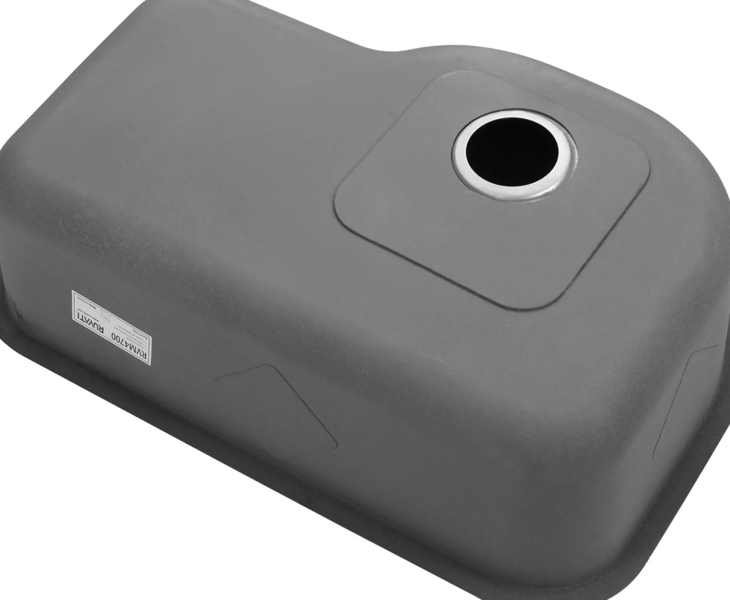 Ruvati RVM4700 32" Undermount 16 Gauge Single Bowl Kitchen Sink