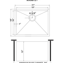 Ruvati RVU6121 21
