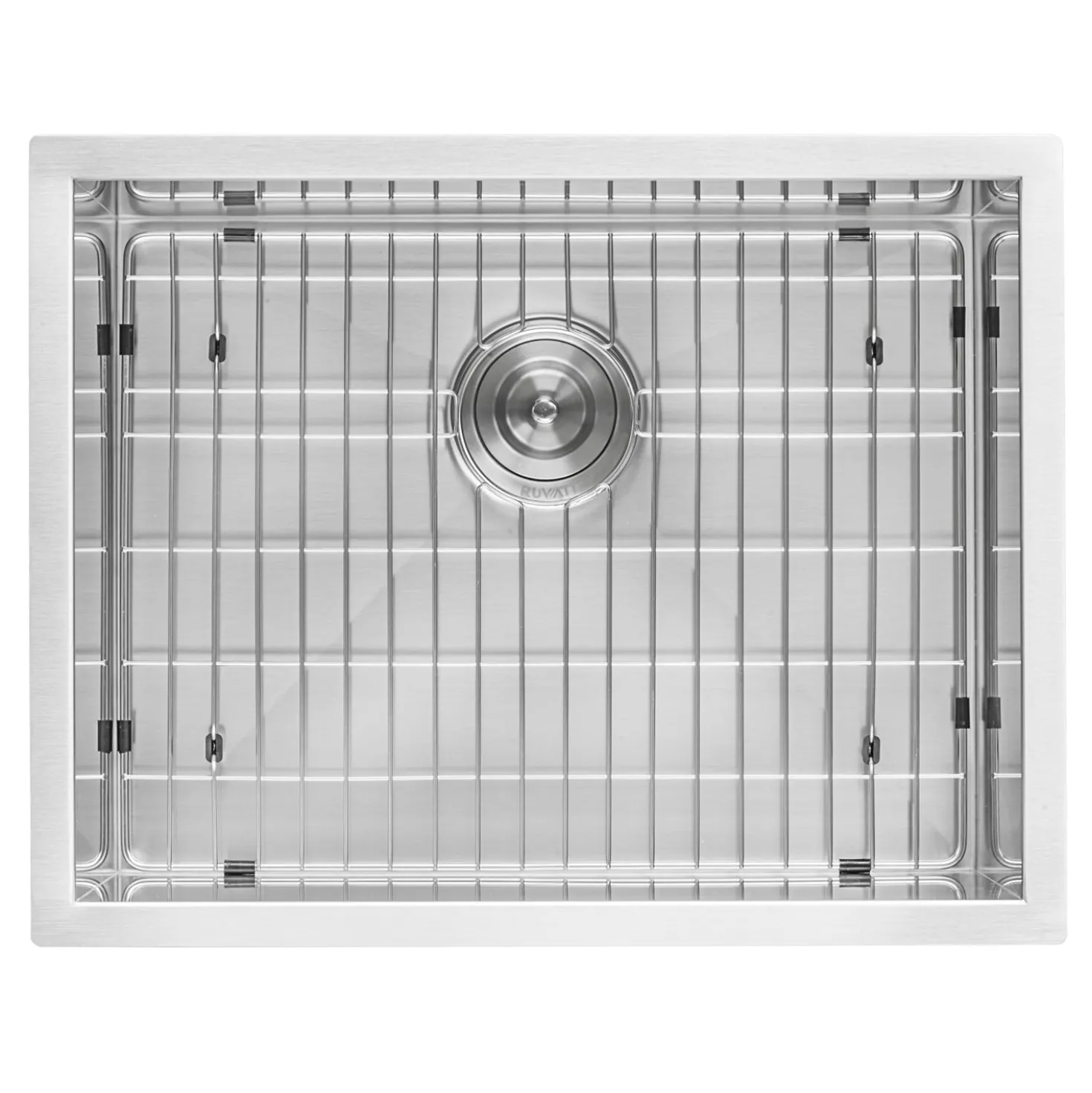 Ruvati RVU6124 24" x 18" x 13" Deep Undermount 16 Gauge Stainless Steel Laundry Utility Sink