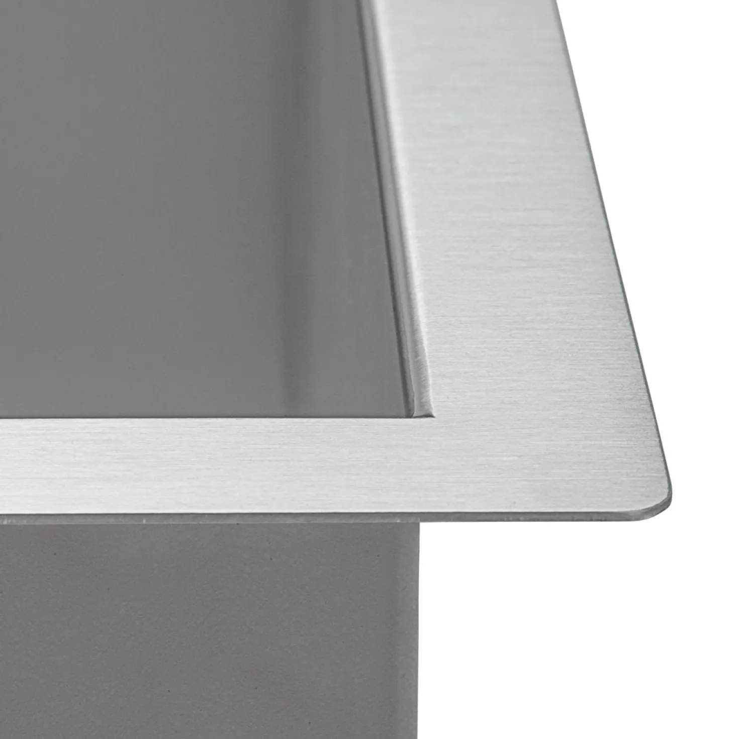 Ruvati RVU6124 24" x 18" x 13" Deep Undermount 16 Gauge Stainless Steel Laundry Utility Sink