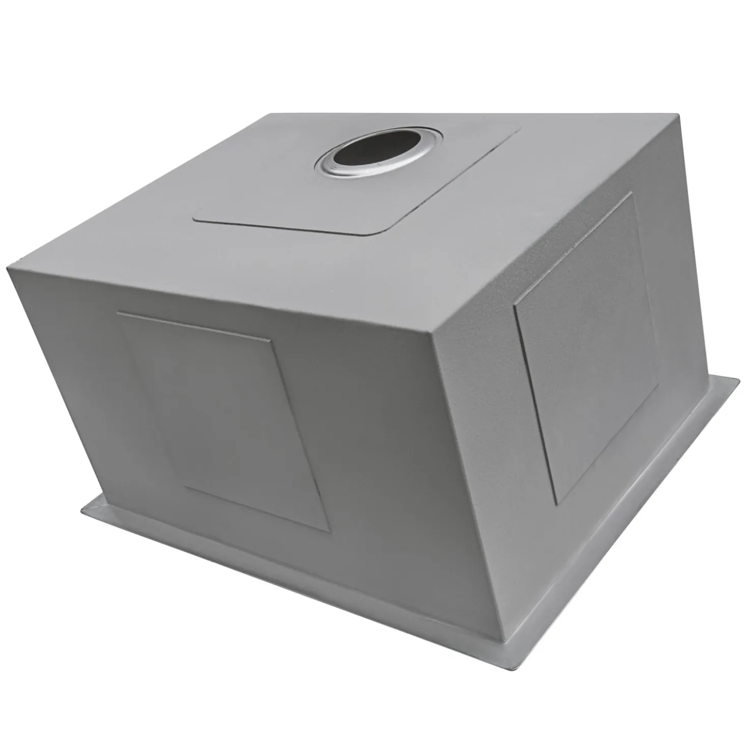 Ruvati RVU6124 24" x 18" x 13" Deep Undermount 16 Gauge Stainless Steel Laundry Utility Sink