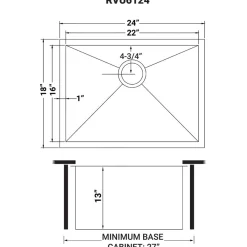 Ruvati RVU6124 24