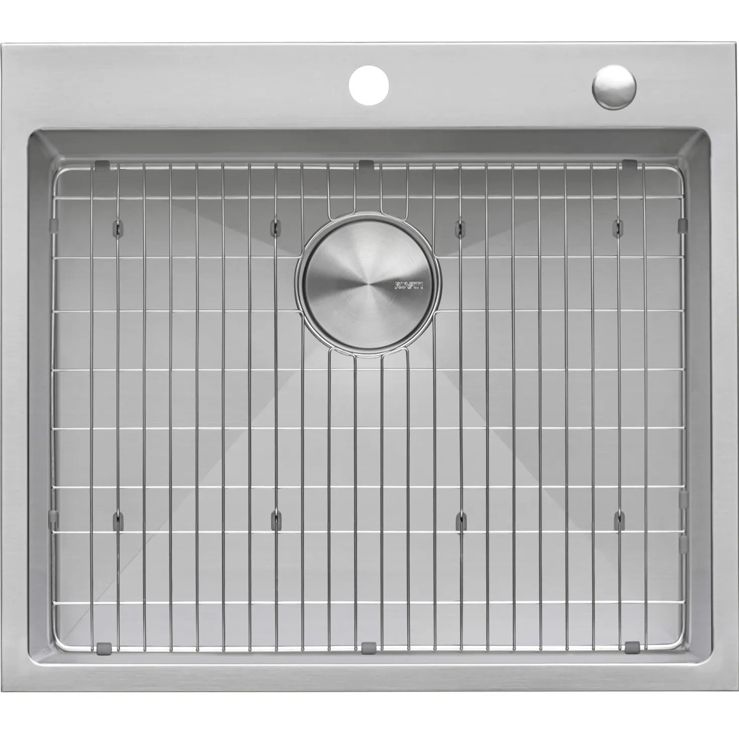 Ruvati 21" Topmount 16 Gauge Stainless Steel Kitchen Sink