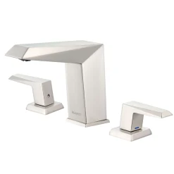 Ruvati Tropea Modern Widespread Bathroom Faucet in Brushed Nickel