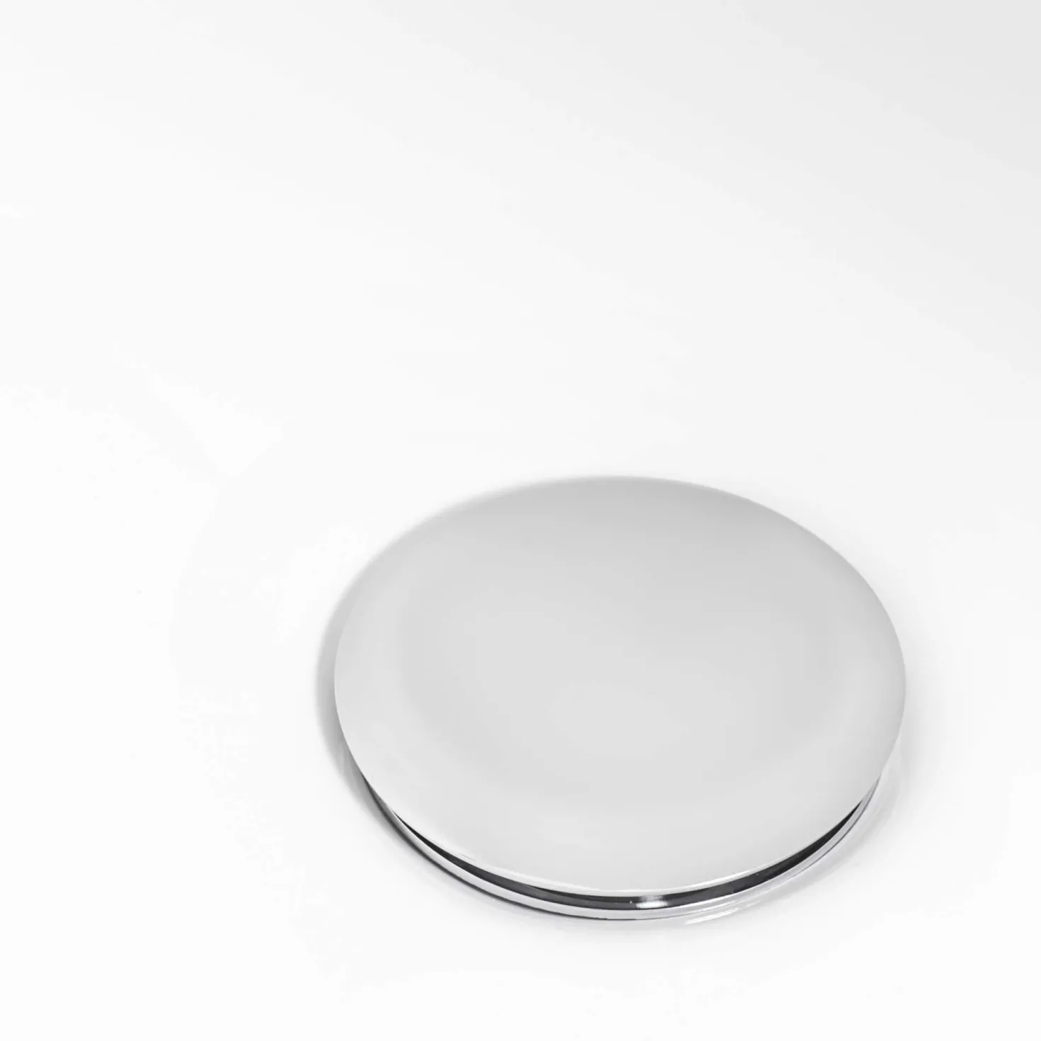 Ruvati Umbrella Style Push Pop-up Drain for Bathroom Sinks without Overflow in Chrome Finish