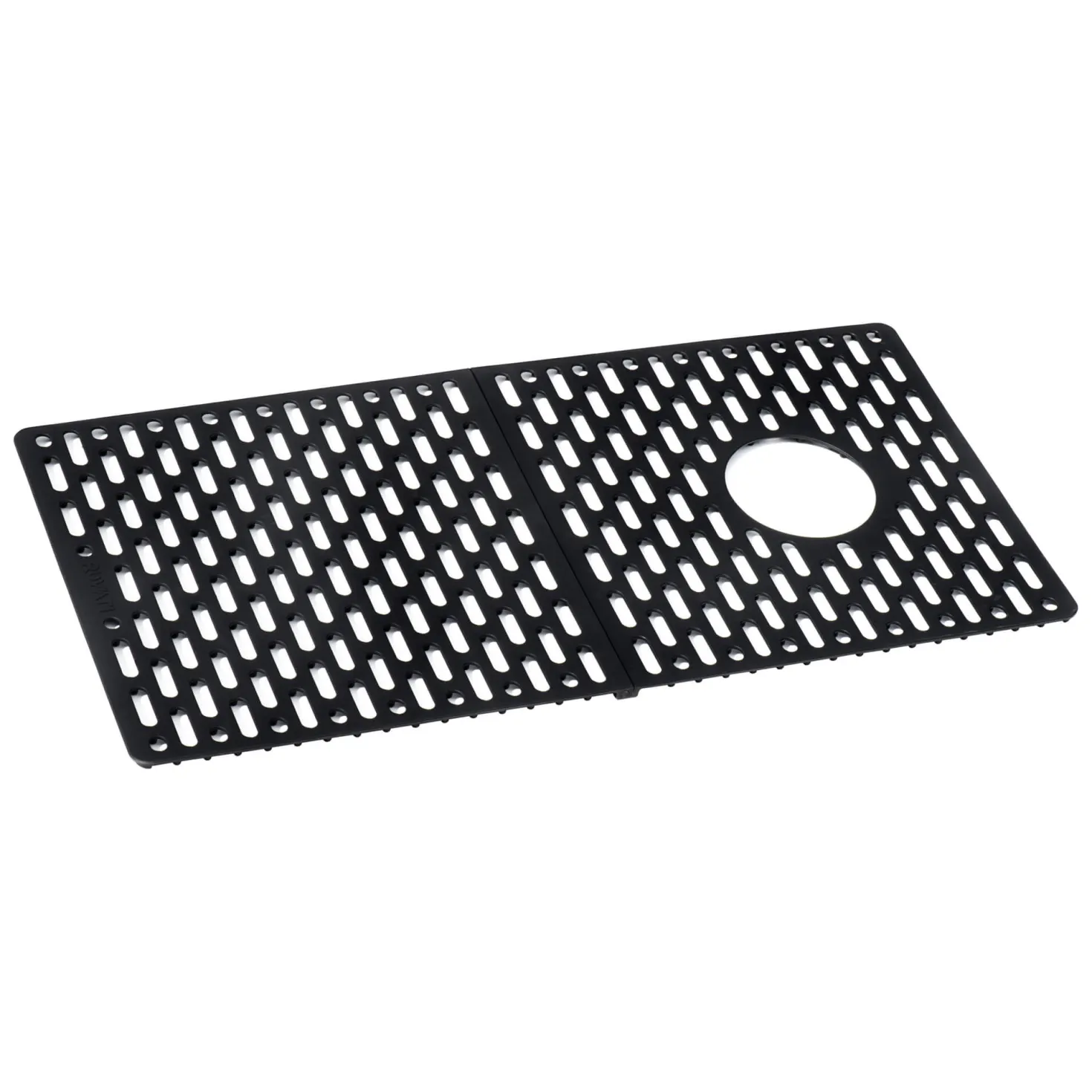 Ruvati 33" Undermount Composite Workstation Sink in Black
