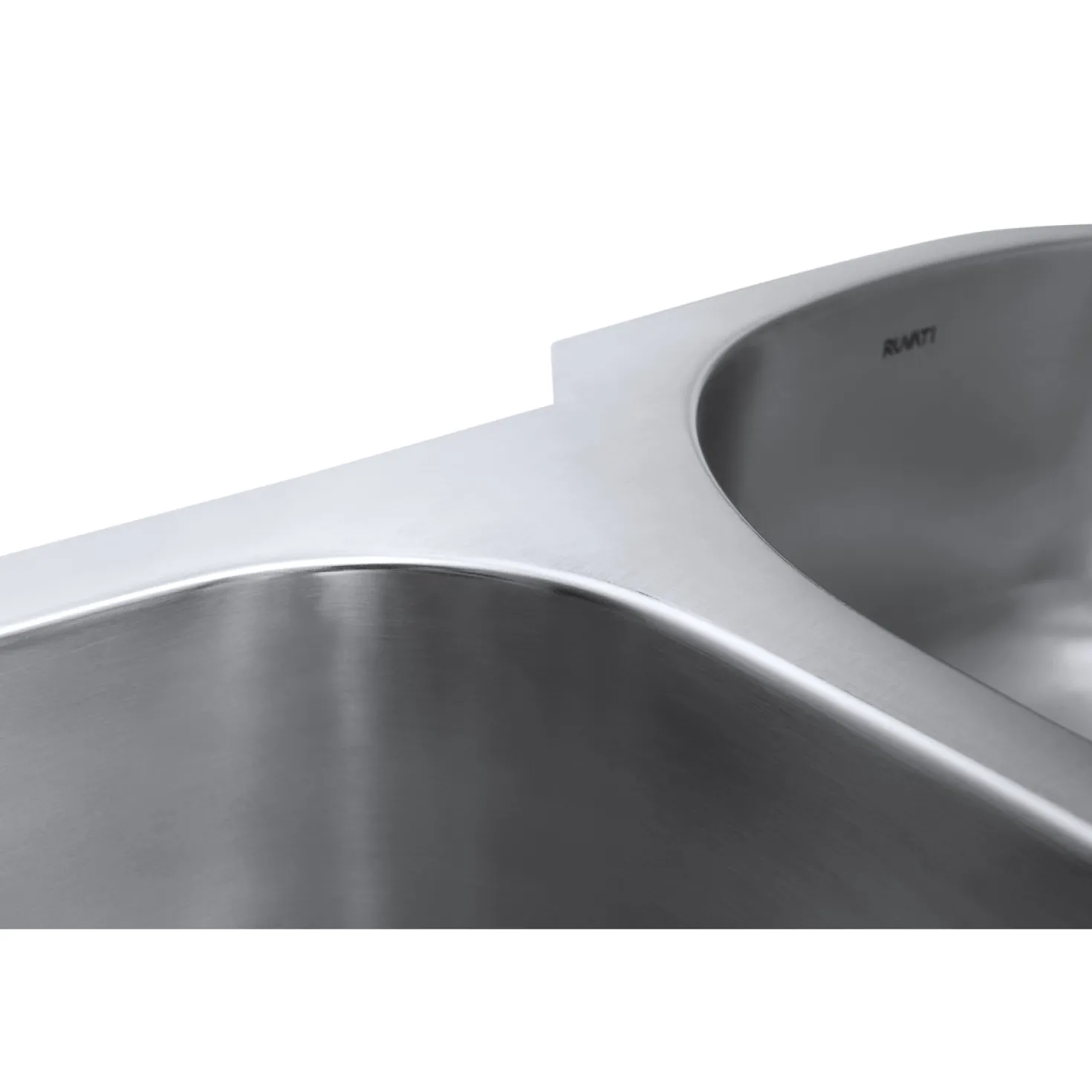 Ruvati 34" Undermount Double Bowl 16 Gauge Stainless Steel Kitchen Sink