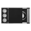 Ruvati 33" Undermount Dual-Tier Workstation Kitchen Sink