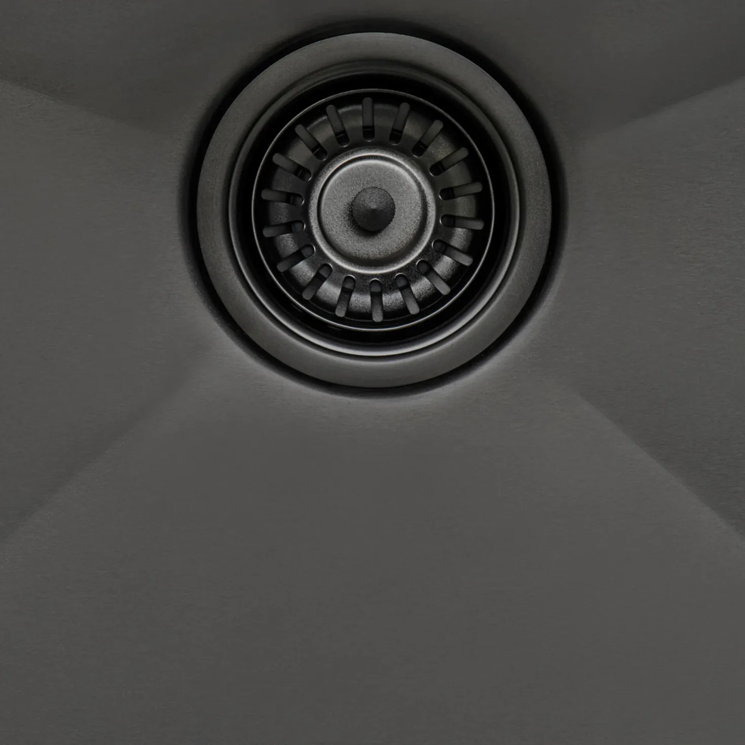 Ruvati 15" Undermount 16 Gauge Gunmetal Bar Prep Sink