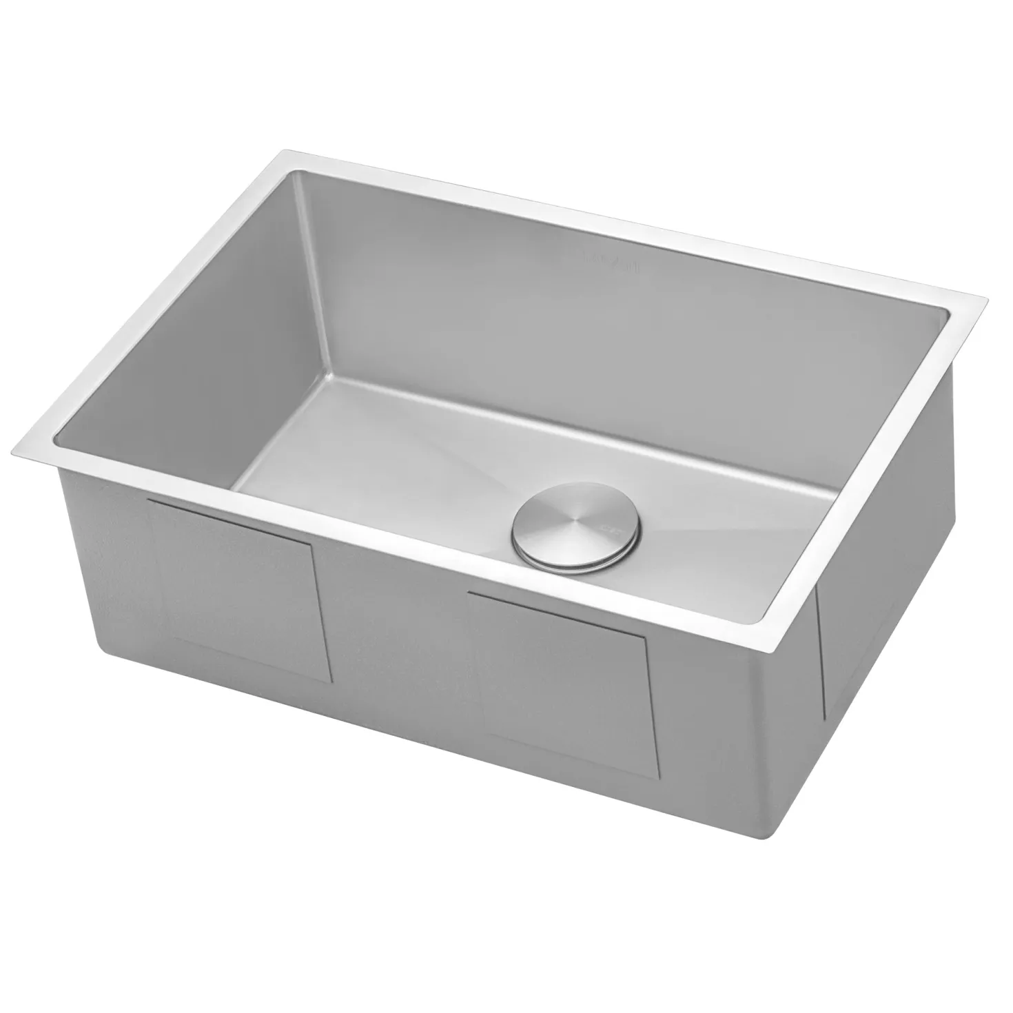 Ruvati 27" Undermount 16 Gauge Single Bowl Stainless Steel Kitchen Sink