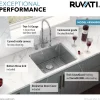 Ruvati 23" Undermount 16 Gauge Stainless Steel Kitchen Sink