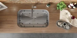 Ruvati 30" Undermount 16 Gauge Stainless Steel Single Bowl Kitchen Sink