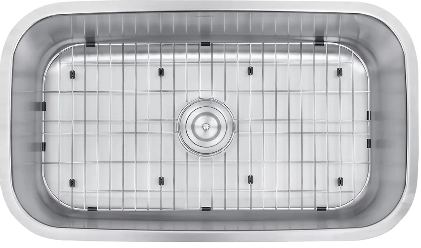 Ruvati 32" Undermount 16 Gauge Stainless Steel Single Bowl Kitchen Sink