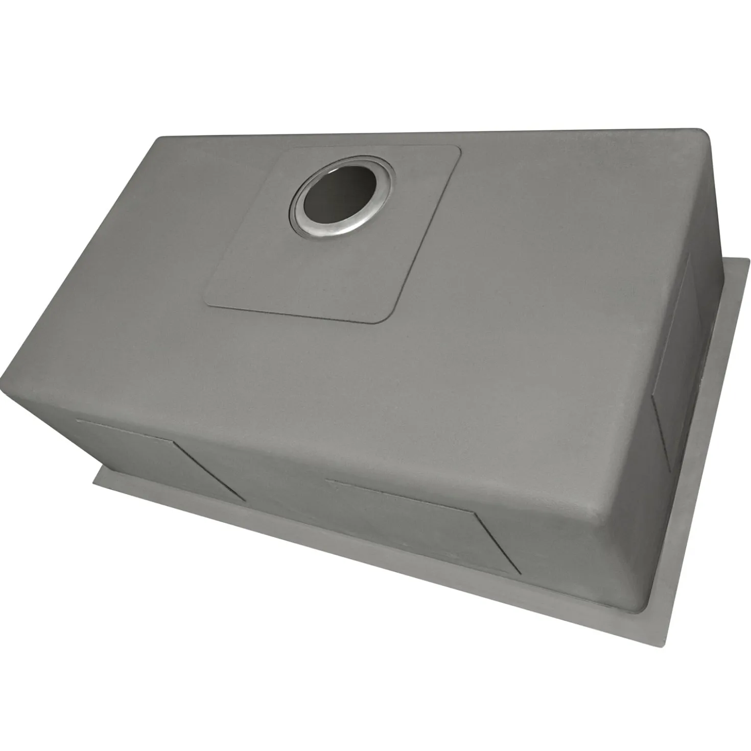 Ruvati 30" Undermount 16 Gauge Tight Radius Stainless Steel Single Bowl Kitchen Sink