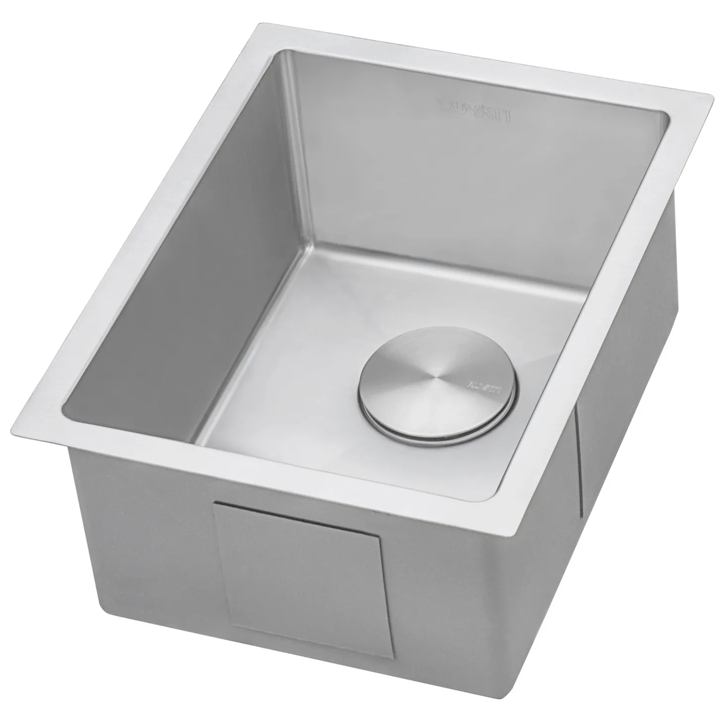 Ruvati 14" Undermount 16 Gauge Tight Radius Stainless Steel Single Bowl Bar Prep Sink