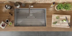 Ruvati 32" Undermount 16 Gauge Tight Radius Stainless Steel Single Bowl Kitchen Sink