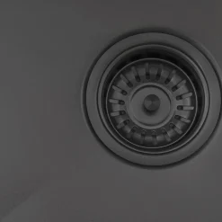 Ruvati 27" Undermount Gunmetal 16 Gauge Stainless Steel Kitchen Sink