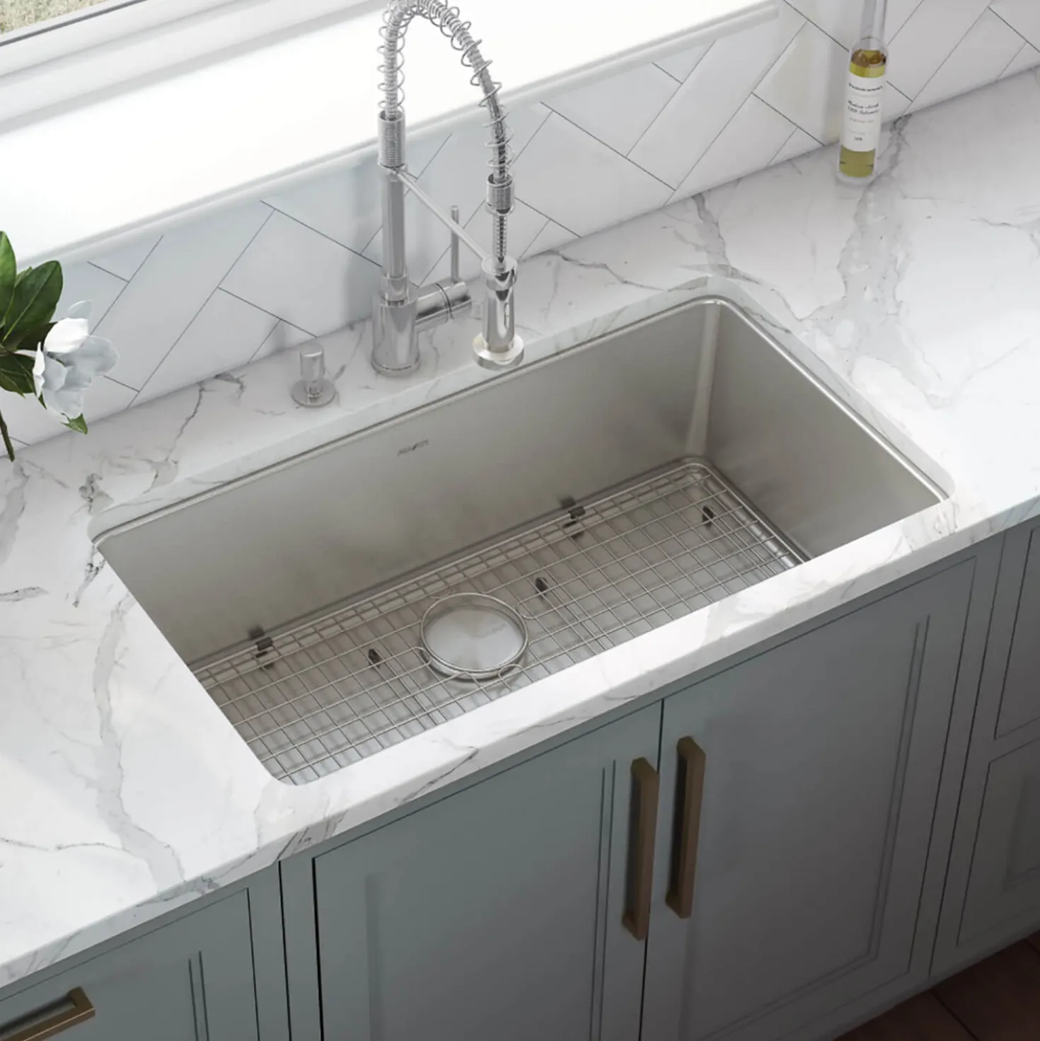 Ruvati 27" Undermount Stainless Steel Kitchen Sink