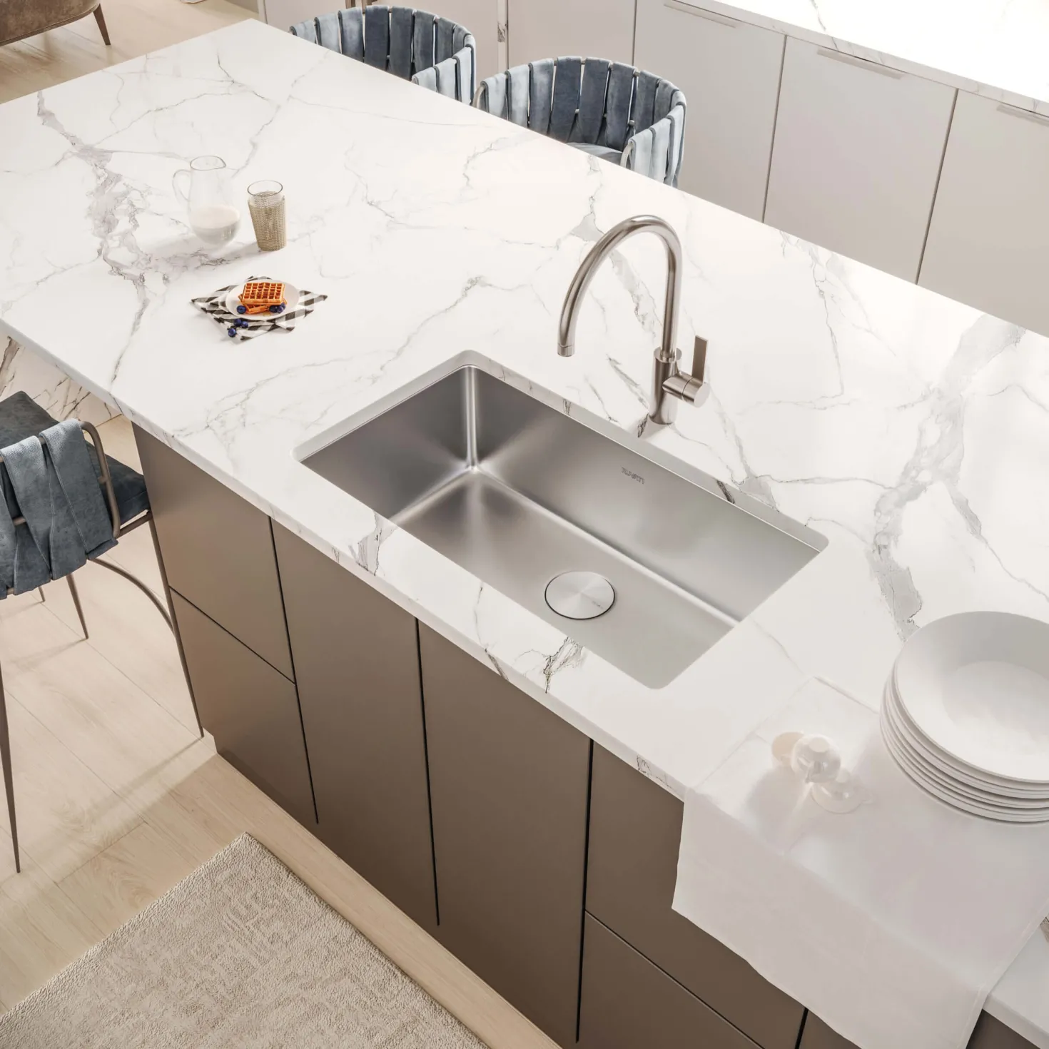 Ruvati 27" Undermount Stainless Steel Kitchen Sink