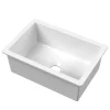 Ruvati 28" White Fireclay Kitchen Sink | Made in Italy