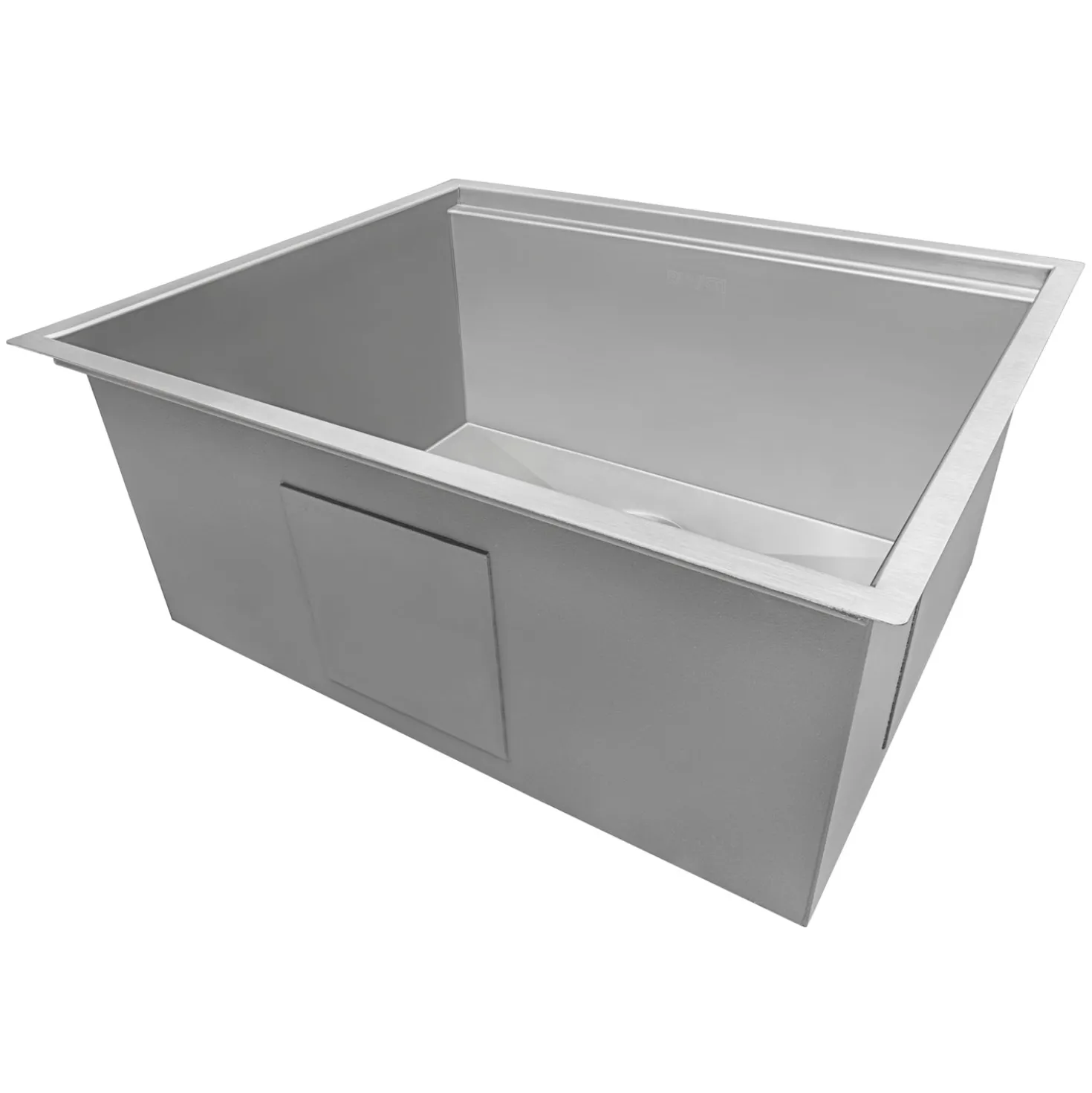 Ruvati 23" Workstation Ledge Undermount 16 Gauge Stainless Steel Single Bowl Bar Prep Kitchen Sink
