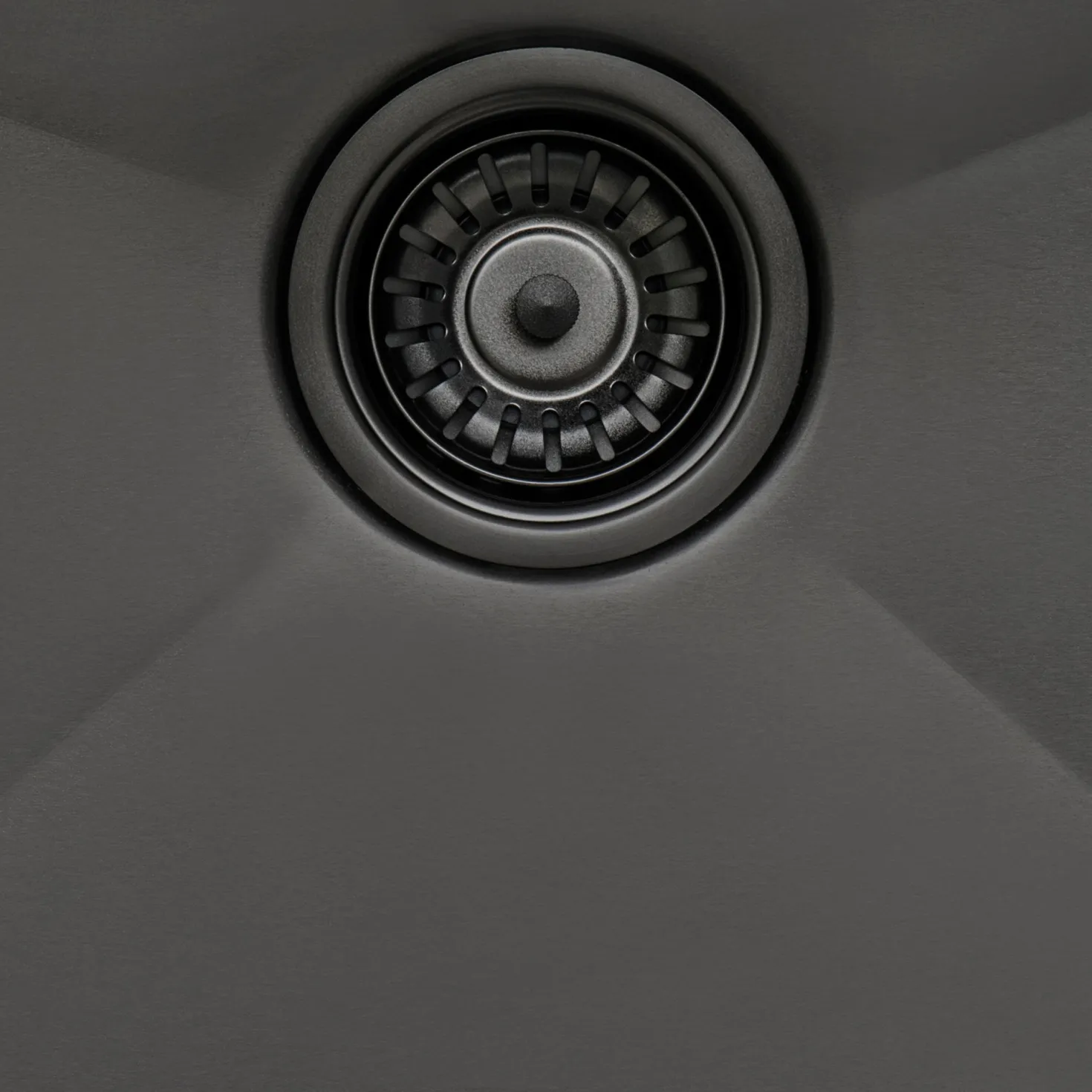 Ruvati 30" Workstation Undermount Gunmetal 16 Gauge Stainless Steel Kitchen Sink