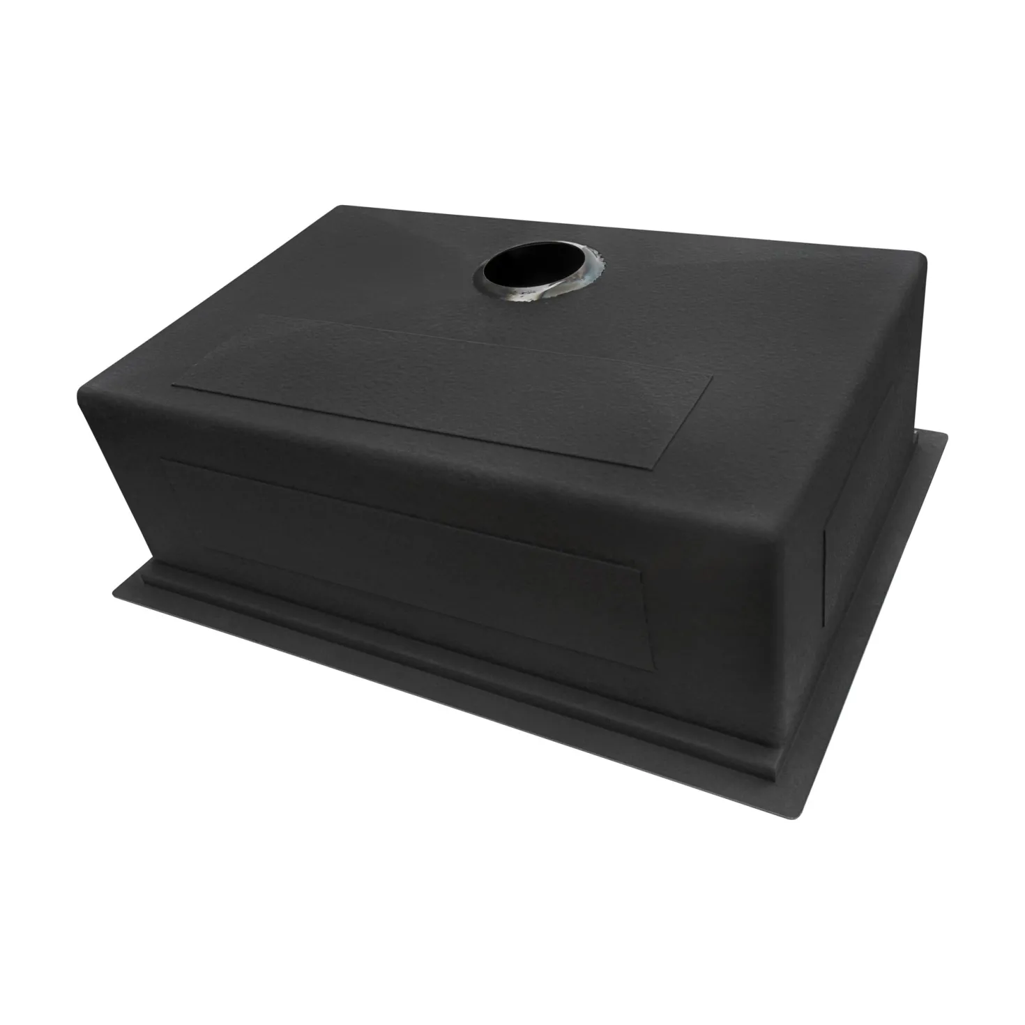 Ruvati 30" Workstation Undermount Gunmetal 16 Gauge Stainless Steel Kitchen Sink