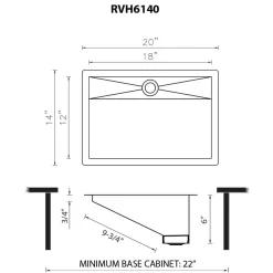 Ruvati 20 x 14