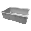 Ruvati 33 x 22" Drop-in Tight Radius 16 Gauge Stainless Steel Topmount Single Bowl Kitchen Sink