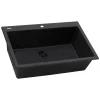 Ruvati 30 x 20" epiGranite Dual-Mount Granite Composite Single Bowl Kitchen Sink