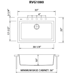 Ruvati 33 x 22