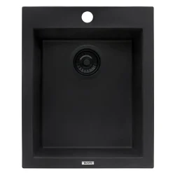 Ruvati 16 x 20" epiGranite Dual-Mount Granite Composite Single Bowl Kitchen Sink