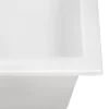 Ruvati 23 x 20" epiGranite Dual-Mount Granite Composite Single Bowl Kitchen Sink