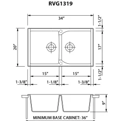 Ruvati 34 x 20