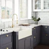 Ruvati 33 x 20" Fireclay Reversible Farmhouse Apron-Front Kitchen Sink Single Bowl