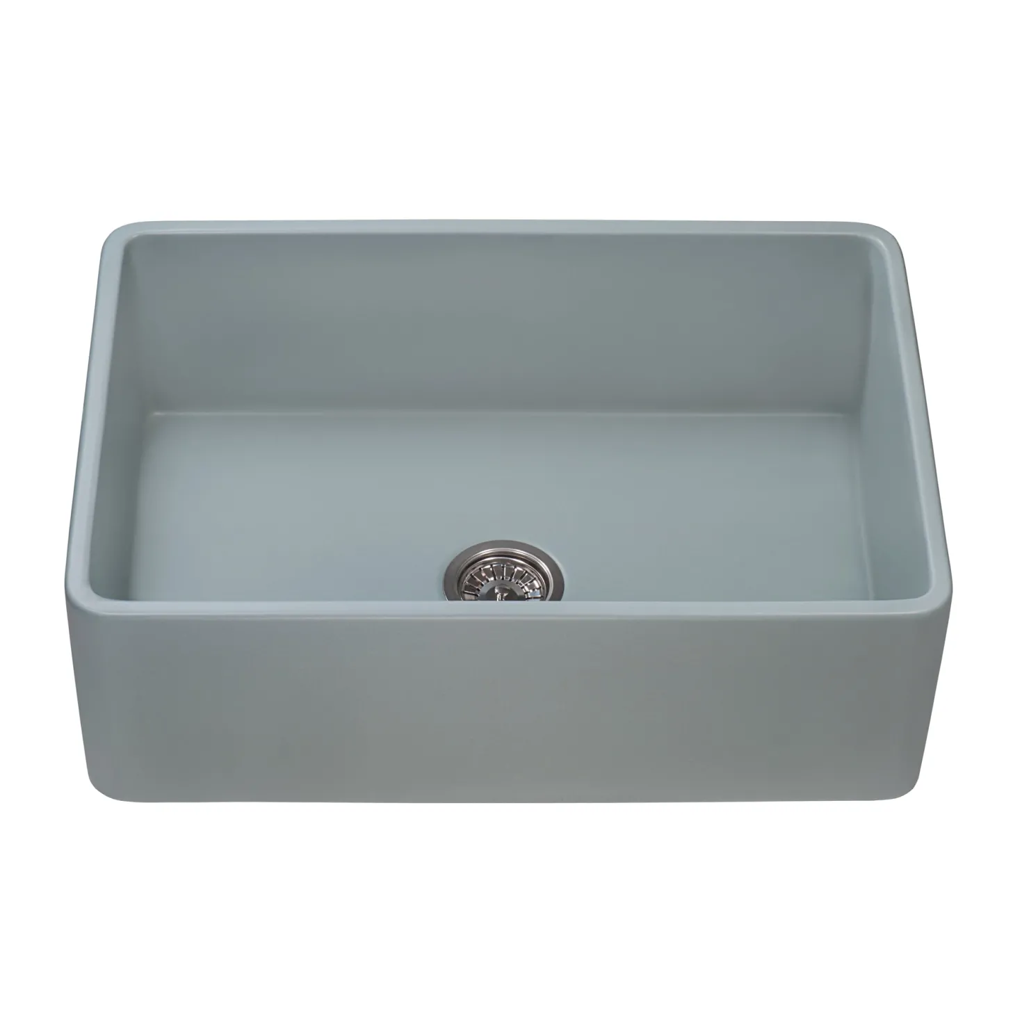 Ruvati 33 x 20" Fireclay Reversible Farmhouse Apron-Front Kitchen Sink Single Bowl