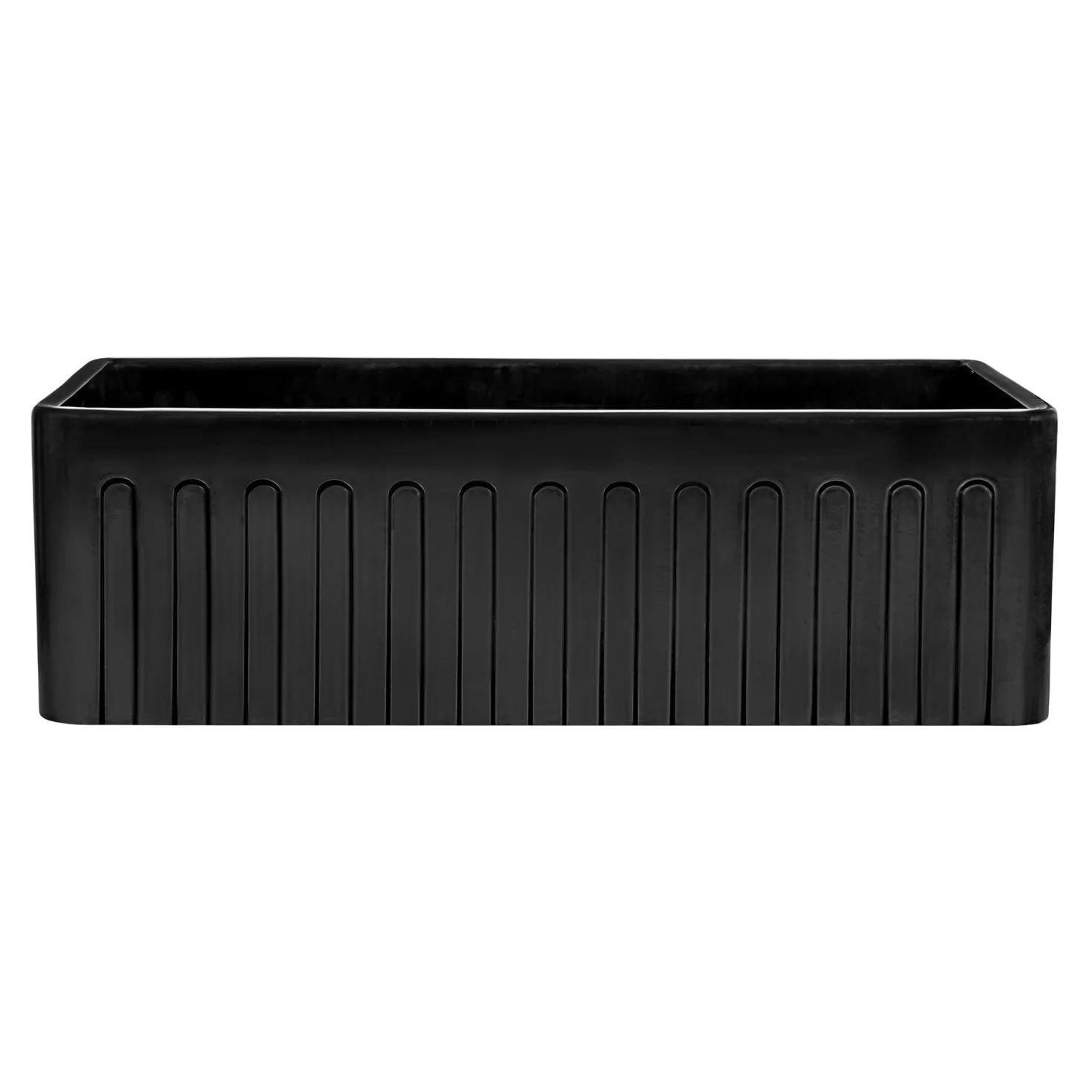 Ruvati 33 x 20" Fireclay Reversible Farmhouse Apron-Front Kitchen Sink Single Bowl