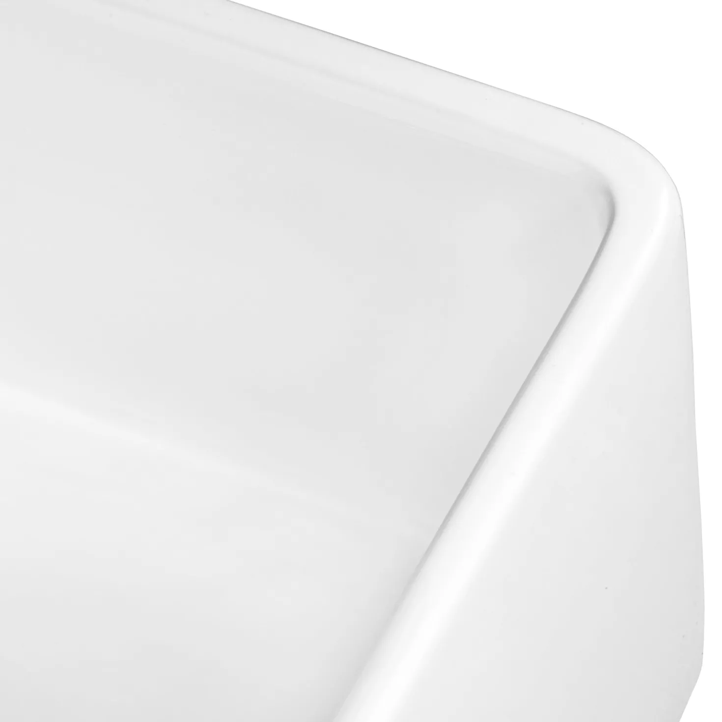 Ruvati 33 x 20" Fireclay Reversible Farmhouse Apron-Front Kitchen Sink Single Bowl