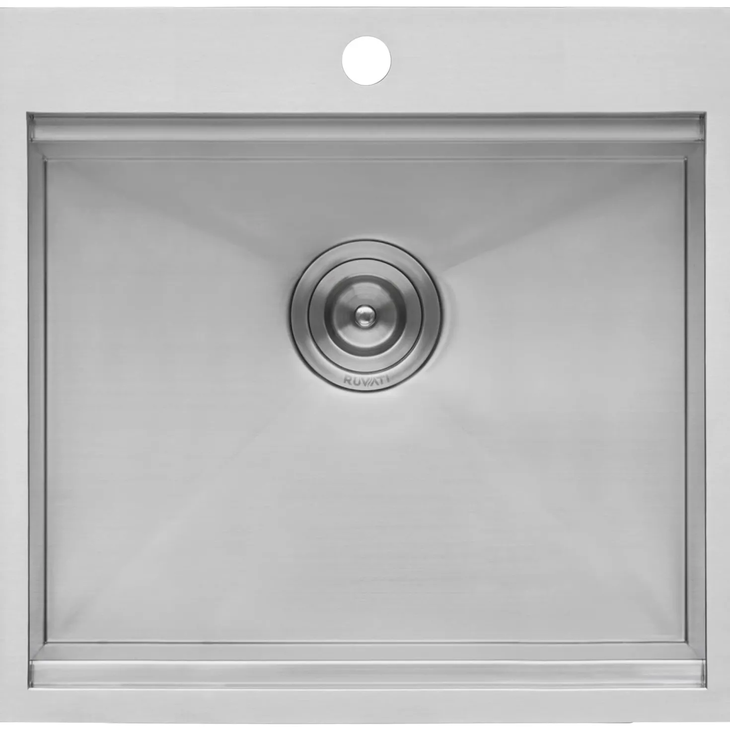 Ruvati 21" x 20" Marine Grade T-316 Stainless Outdoor Topmount Workstation Sink