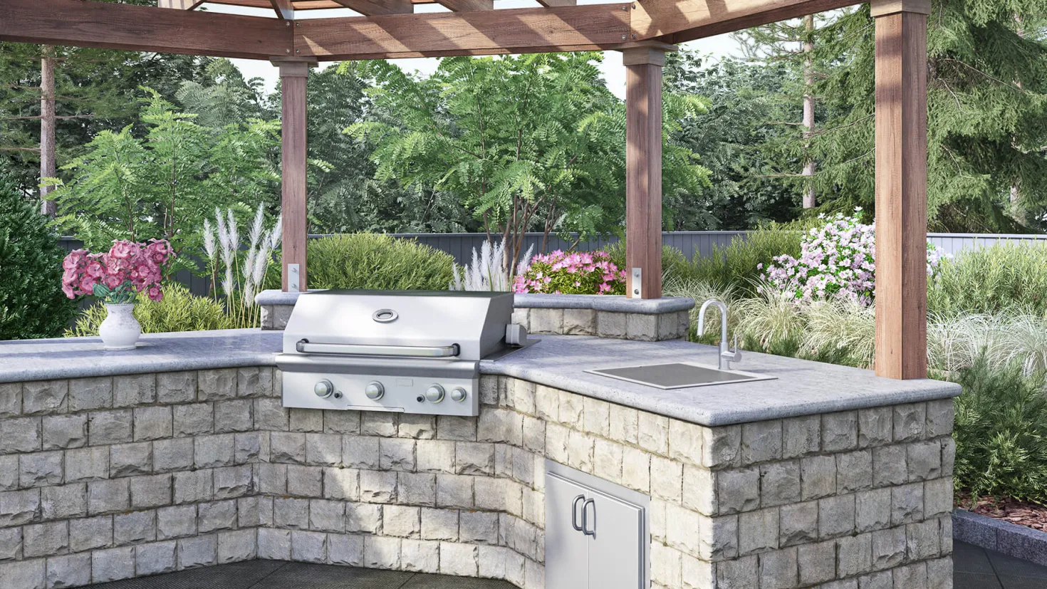 Ruvati 21" x 20" Marine Grade T-316 Stainless Outdoor Topmount Workstation Sink